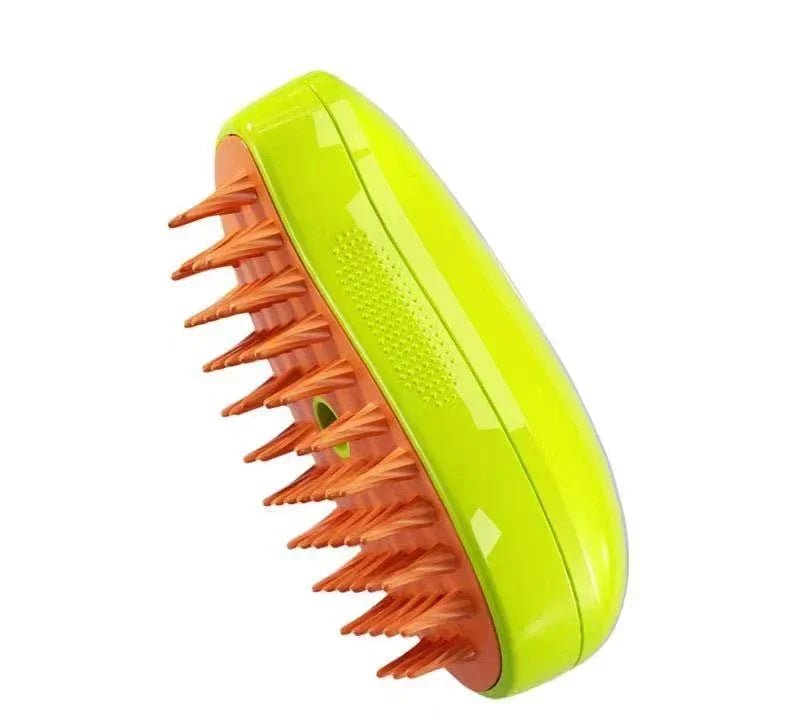 3 - in - 1 Dampf - Haustierbürste | Effektive Fellpflege für Hunde & Katzen - PfotenEshop