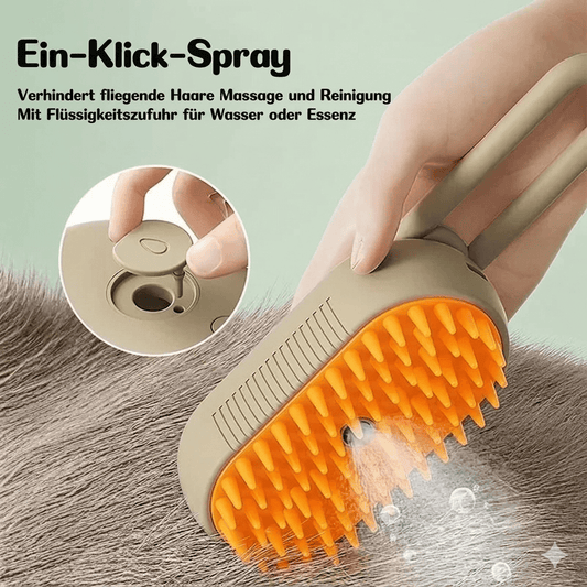 Schluss mit fliegenden Haaren: Warum die 3-in-1 Dampfbürste das Must-have für Haustierbesitzer ist - PfotenEshop