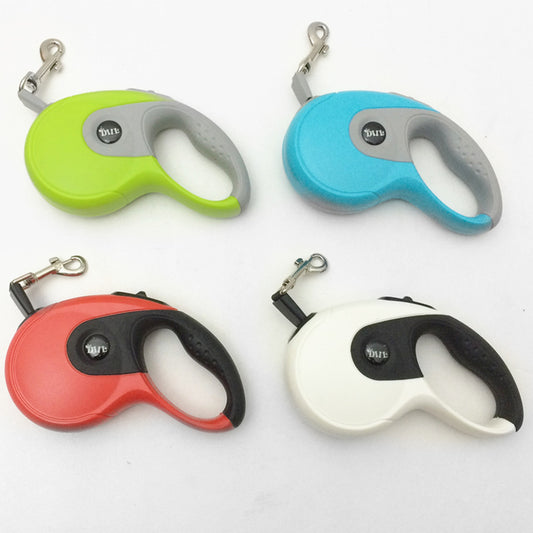 Automatische Hundeleine 5m blau für kleine und mittlere Hunde