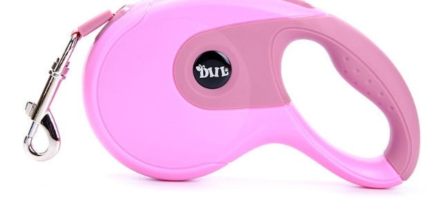 Automatische Hundeleine 5m – Robust & Ergonomisch (bis 40kg) – 6 Farben - PfotenEshop