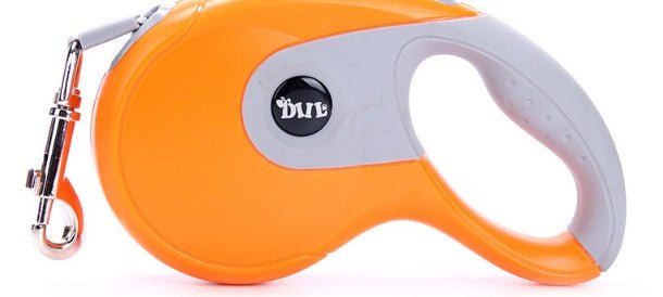 Automatische Hundeleine 5m – Robust & Ergonomisch (bis 40kg) – 6 Farben - PfotenEshop