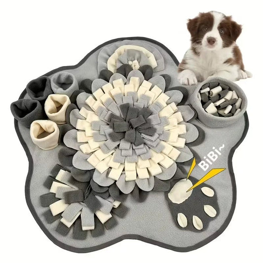 Interaktiver Schnüffelteppich für Hunde & Katzen – Intelligenzspielzeug & Anti - Schling - Matte - PfotenEshop