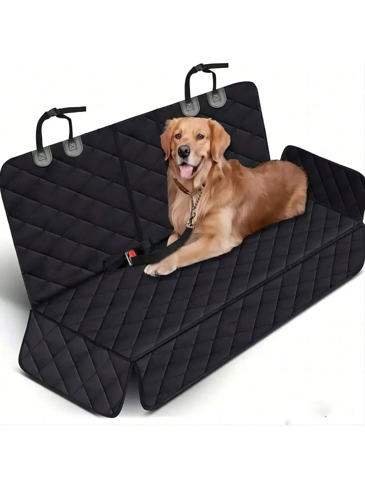 Premium Auto-Hundedecke Rückbank | Wasserdicht & Robust (143x128cm) - PfotenEshop