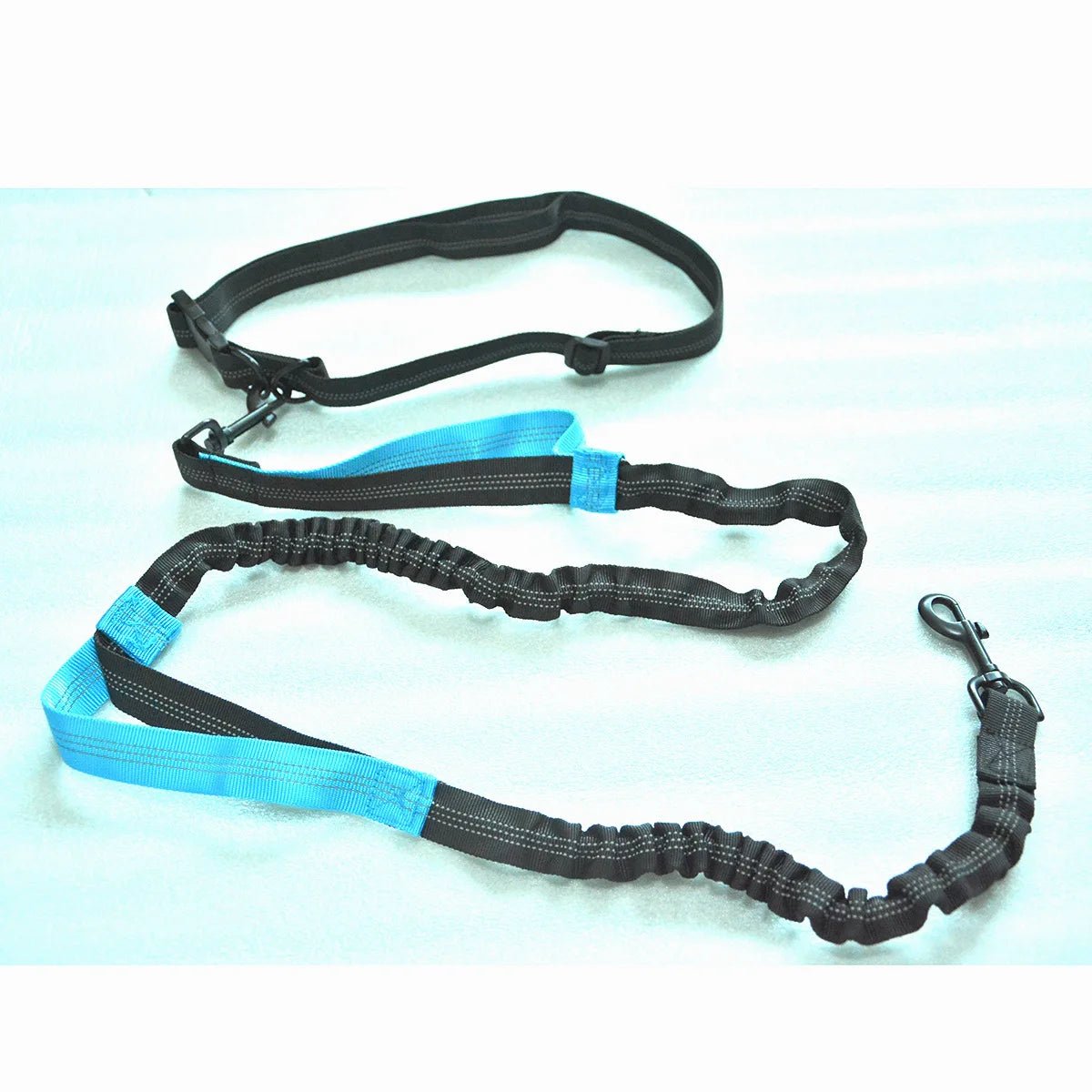 Premium Freihändige Hundeleine mit Bauchgurt – Elastische Joggingleine mit Ruckdämpfer - PfotenEshop