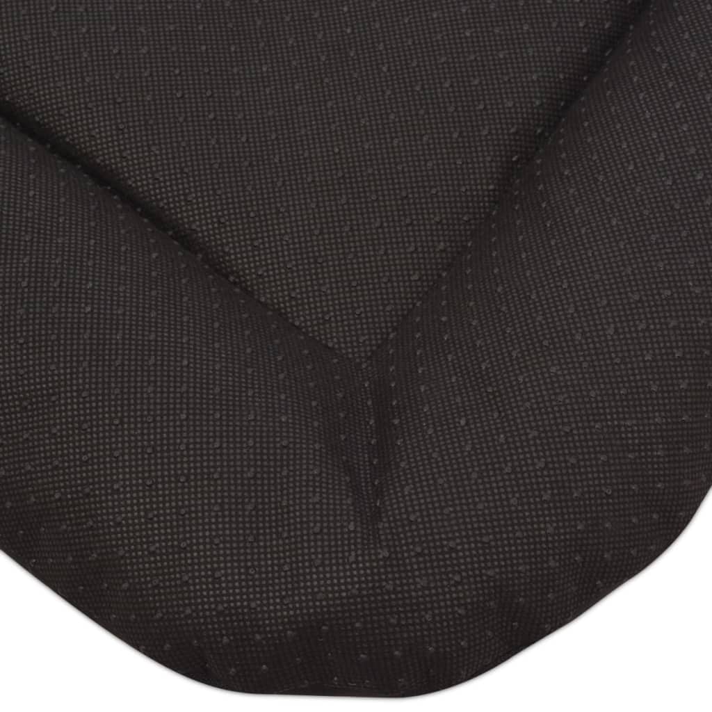 Premium Outdoor Hundebett – Wasserabweisend, Robust & Rutschfest – Schwarz - PfotenEshop