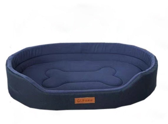 Premium Vier - Jahreszeiten Hundebett "Classic Comfort" – Robust & Bissfest - PfotenEshop