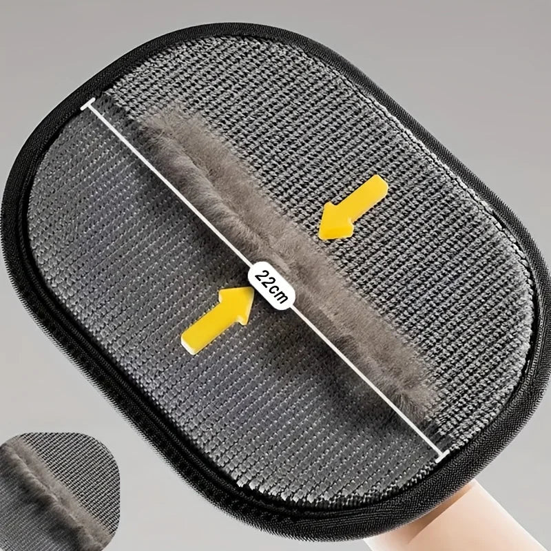 Profi Elektrostatische Tierhaar - Bürste – Magnetische Reinigung für Zuhause & Auto - PfotenEshop