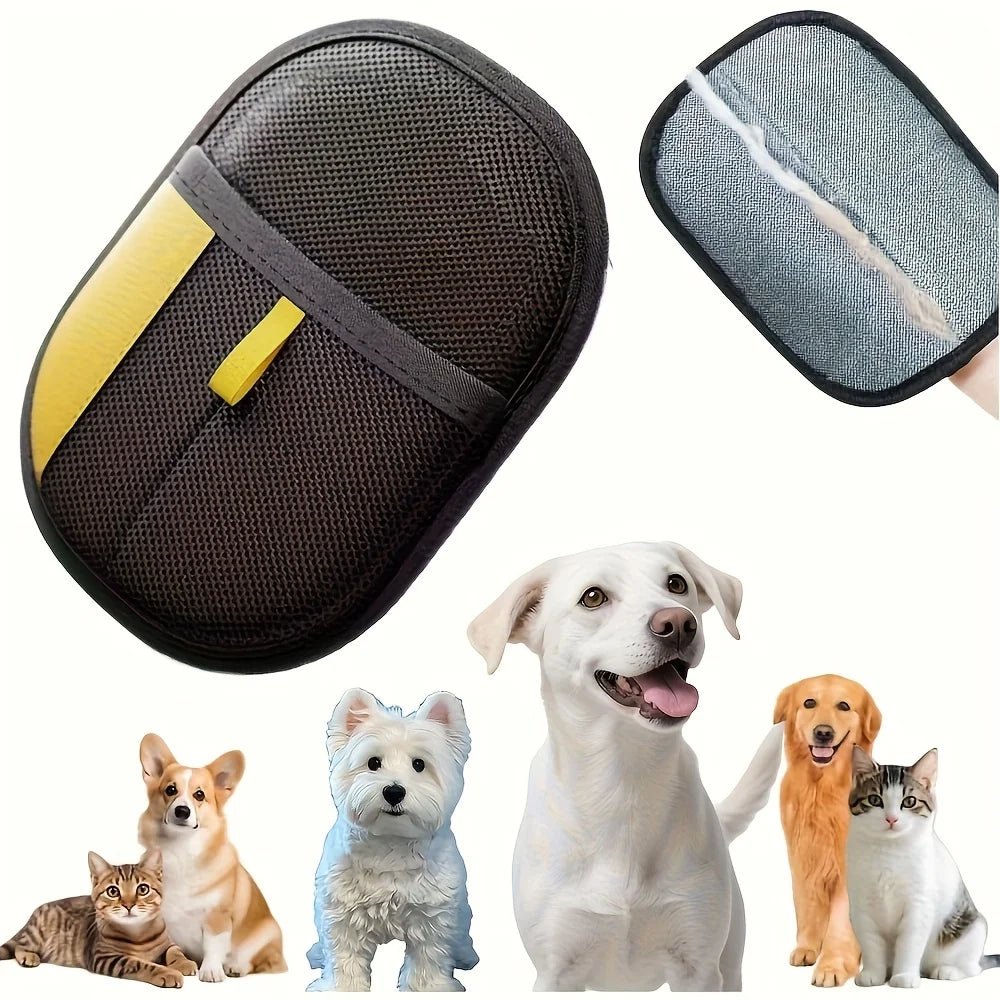 Profi Elektrostatische Tierhaar - Bürste – Magnetische Reinigung für Zuhause & Auto - PfotenEshop